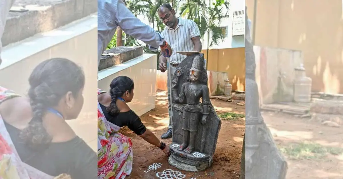 700-year-old Vishnu statue washed up on Rushikonda beach: What's the story?