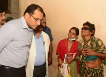 Visakhapatnam Collector Makes Surprise Visit to KGH, Reviews Patient Services