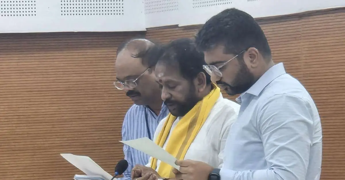 Peela Srinivasa Rao elected as new mayor of Visakhapatnam