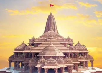 91 ft model of Ayodhya Ram Mandir being built in Visakhapatnam