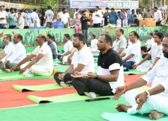 Visakhapatnam kicks off month-long YogAndhra campaign ahead of International Yoga Day