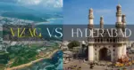 vizag and hyderabad comparison