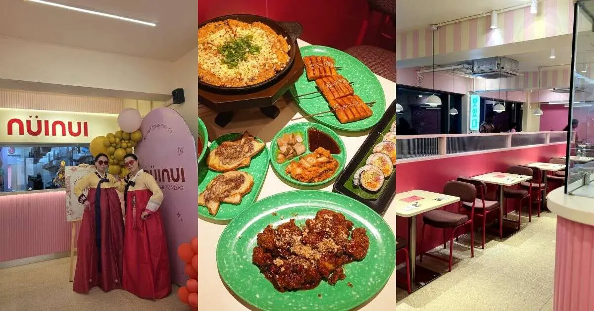 NUINUI is a new Korean restaurant in Vizag, serving REAL Korean cuisine like Tteokbokki, Bibimbap & more!