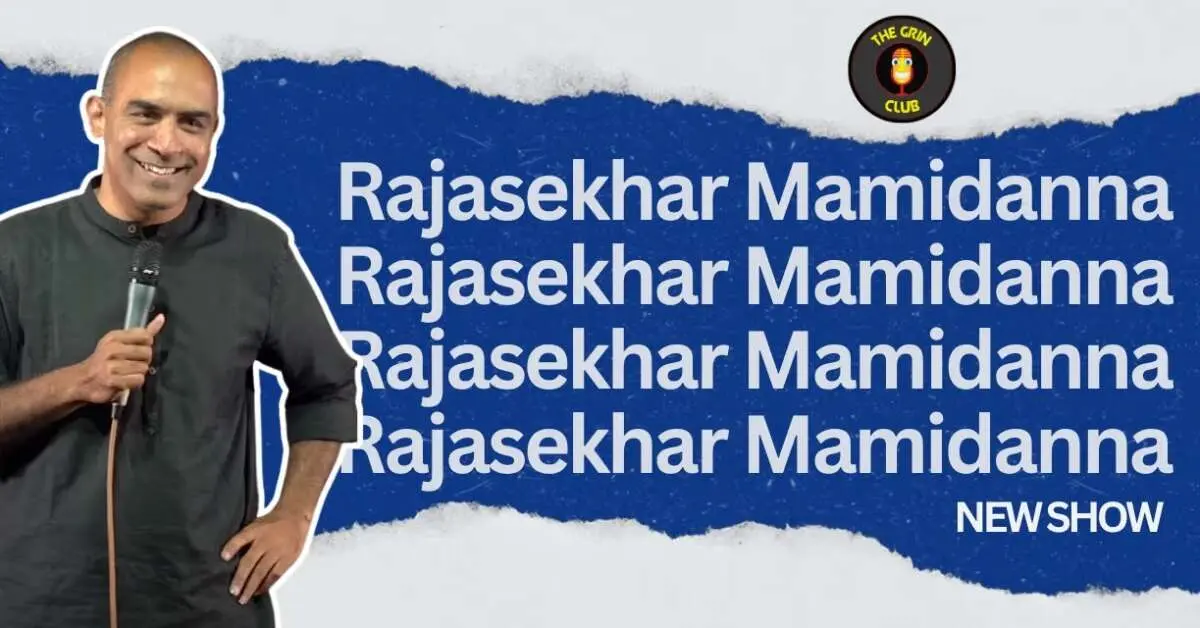 Rajasekhar Mamidanna returns to Vizag with a new stand-up comedy show this Sunday!