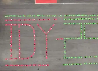 Beach Road being beautified for International Yoga Day celebrations