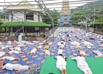 Eying global record, Vizag gearing up for mega yoga show