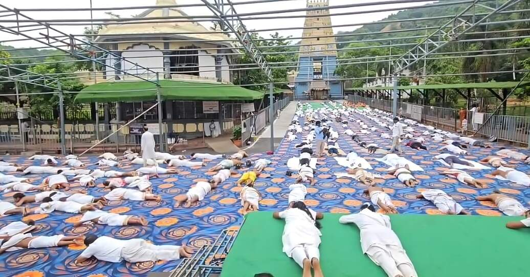 Aiming at setting a new world record, the steel city of Vizag is gearing up for a spectacular show to mark the International Yoga Day slated for June 21.