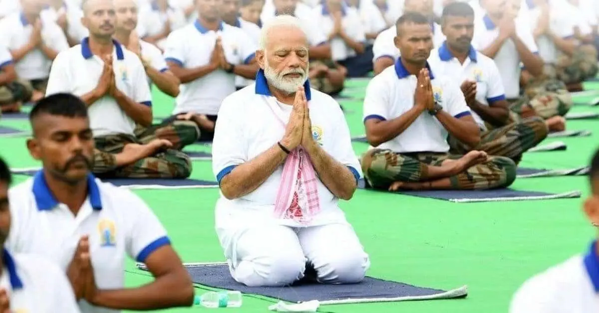 Multiple Guinness World Records entered in Visakhapatnam on Yoga Day