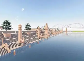 Stone laid for Akhanda Godavari project