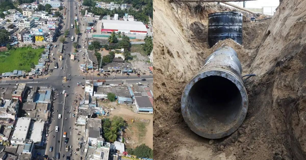 sewerage project in Visakhapatnam