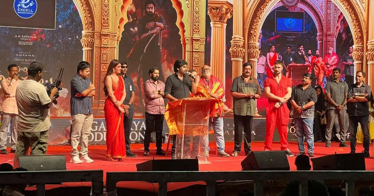 Visakhapatnam is where I learnt to act: Pawan Kalyan at Hari Hara Veera Mallu Pre-release Event