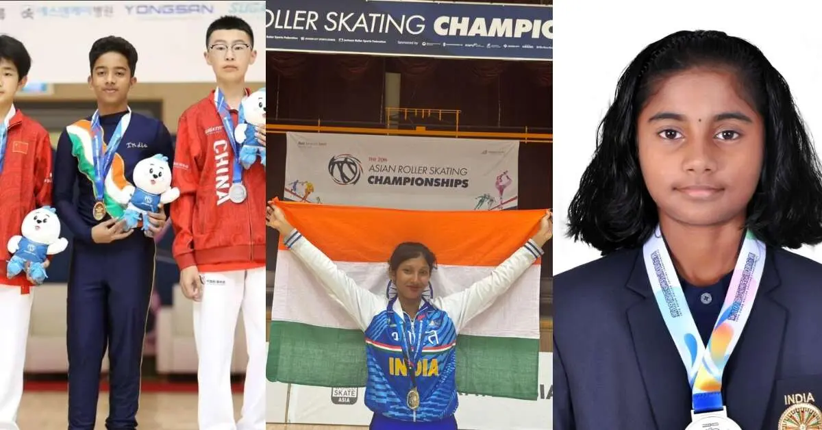 Kids from Visakhapatnam win big at 20th Asian Roller Skating Championships
