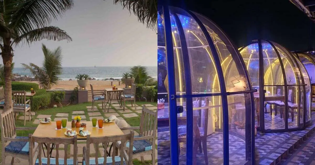 Top outdoor seating restaurants in Vizag for a scenic meal!
