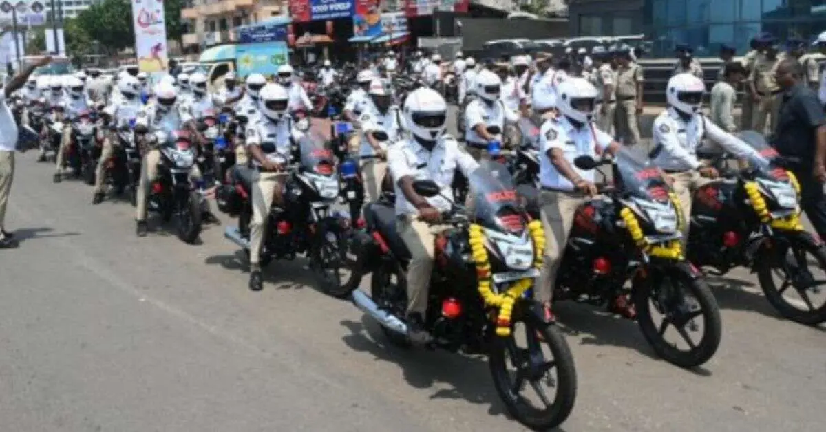 ArcelorMittal Nippon Steel India donates 25 motorcycles to Vizag police