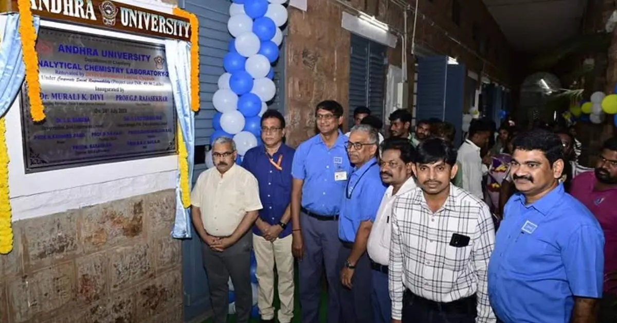Divi’s Laboratories Donates Rs 3.21 Crore to Boost Andhra University Infrastructure