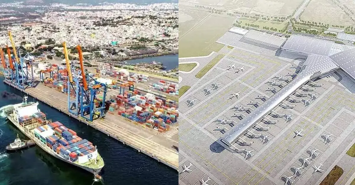 Resumption of two major connectivity projects of Visakhapatnam discussed