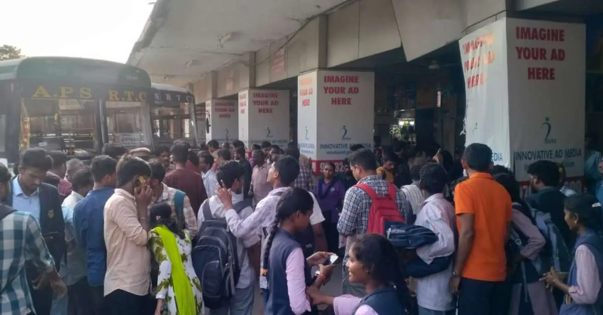 RTC bus hits passenger at bus station in Visakhapatnam, 2 more accidents reported