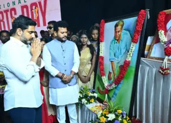 Felicitations mark National Sports Day in Vizag