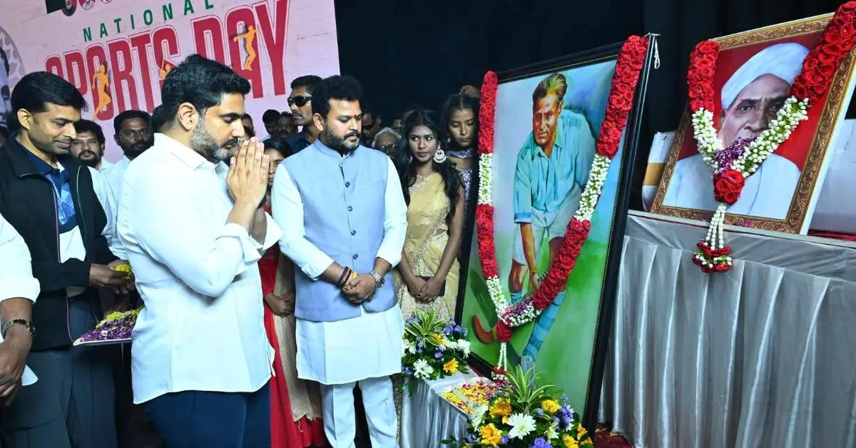 Felicitations mark National Sports Day in Vizag