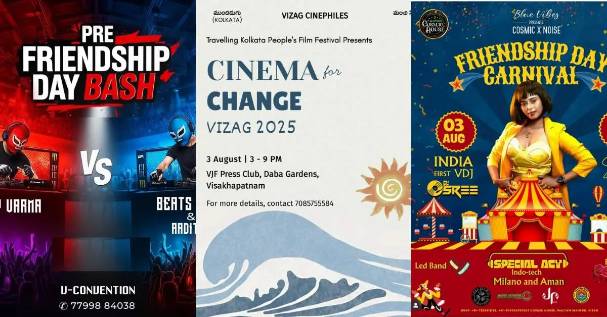 Must-Attend Friendship Day Events in Visakhapatnam!