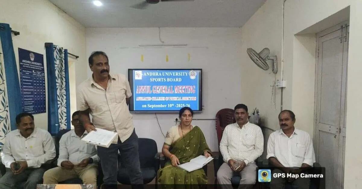 South India Inter-University Cricket at Andhra University