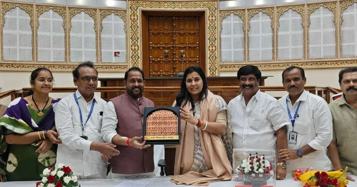 GVMC Corporators Study Tour Highlights Jaipur Visit