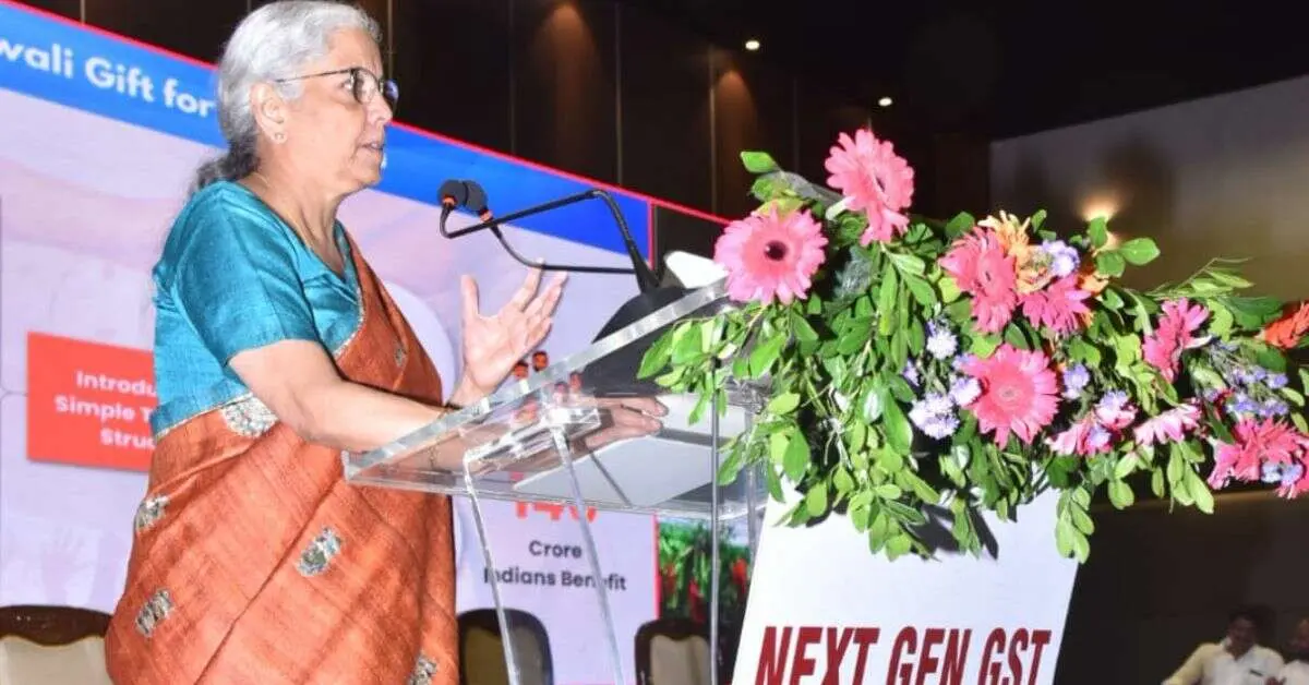 Nirmala Sitharaman: GST reforms focused on helping common citizens