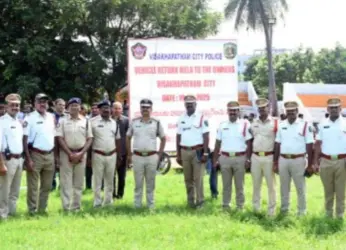 Vizag news: 346 recovered vehicles returned to owners by police
