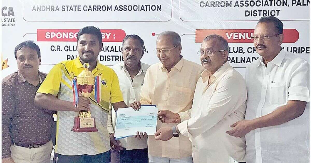 Visakhapatnam Carrom Players Showcase Their Amazing Skills 