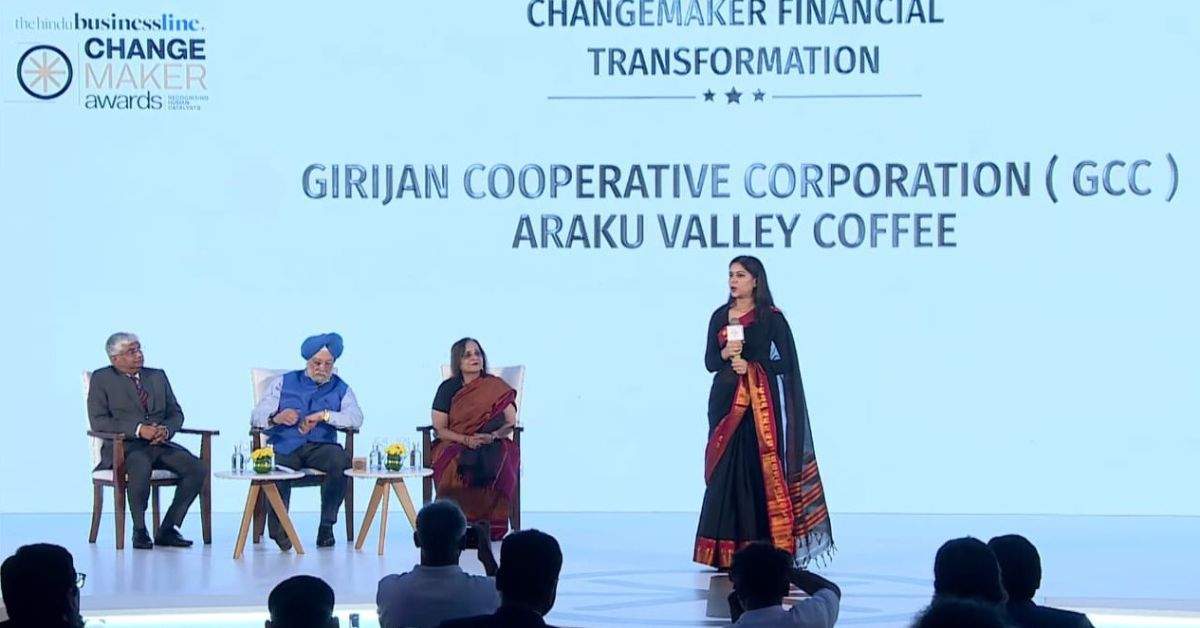 Araku coffee gets national award