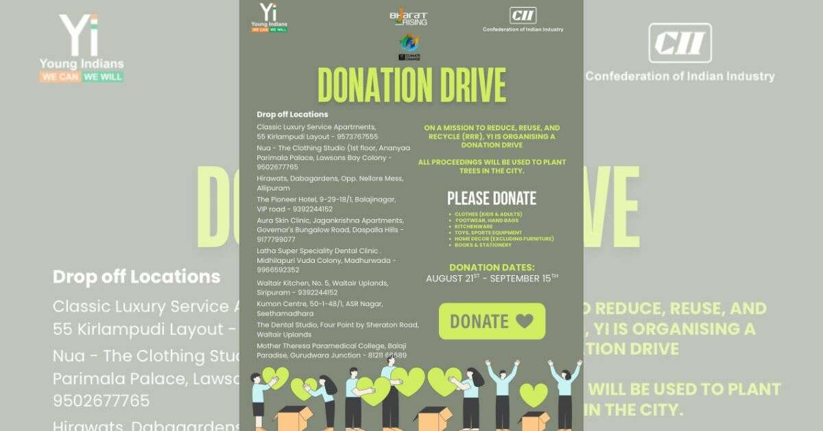 Searching for unique thrifts? Then visit Yi Vizag Annual Thrift Sale 2025!