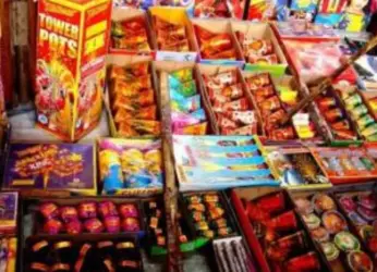 Vizag police on a drive against illegal sale of crackers