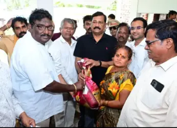 Essentials distributed in cyclone-hit areas