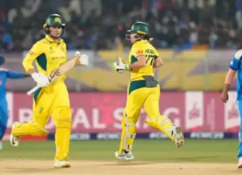 India lose to Australia