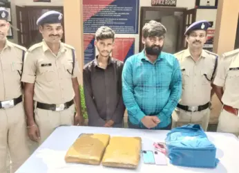 Ganja seized at Marripalem railway station