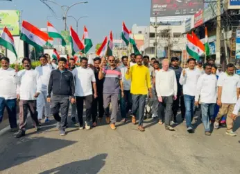 Unity march held in Gajuwaka