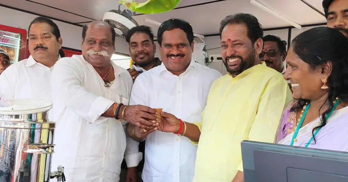 New Trupti Canteen Opens at RK Beach, Visakhapatnam