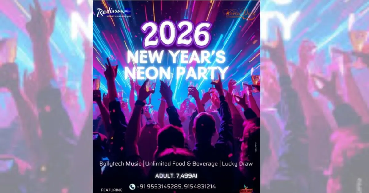 Vizag New Year Parties 2025: Where to Celebrate in Style!