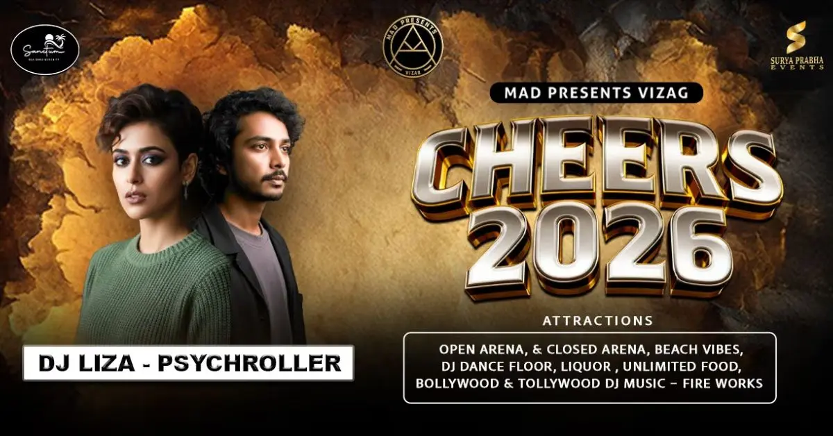 Vizag New Year Parties 2025: Where to Celebrate in Style!