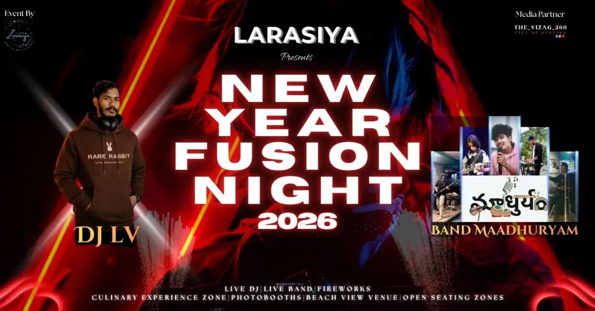 Vizag New Year Parties 2025: Where to Celebrate in Style!