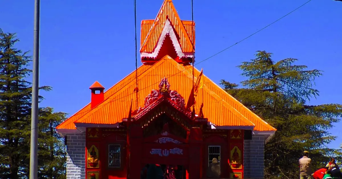 The Jakhu Temple in Shimla