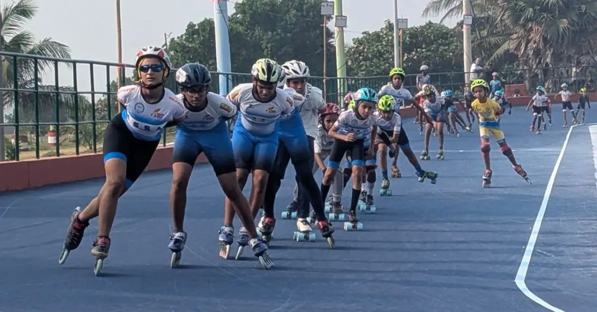 Skating rinks in Vizag come alive for the national roller skating championship
