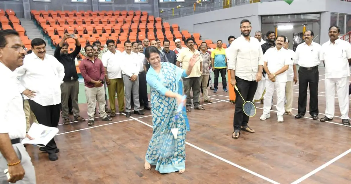 Swarna Bharati Indoor Stadium Reopens in Visakhapatnam