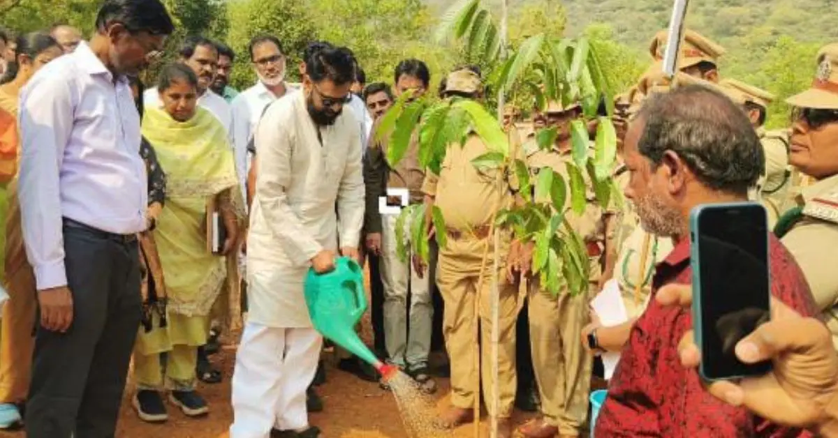 Pawan Kalyan Adopts Two Giraffes in Vizag Zoo