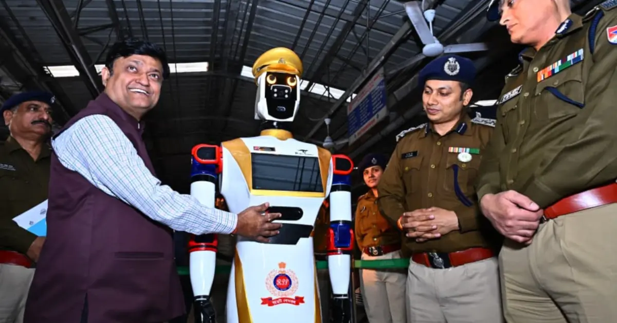 Visakhapatnam railway humanoid robot boosts passenger services