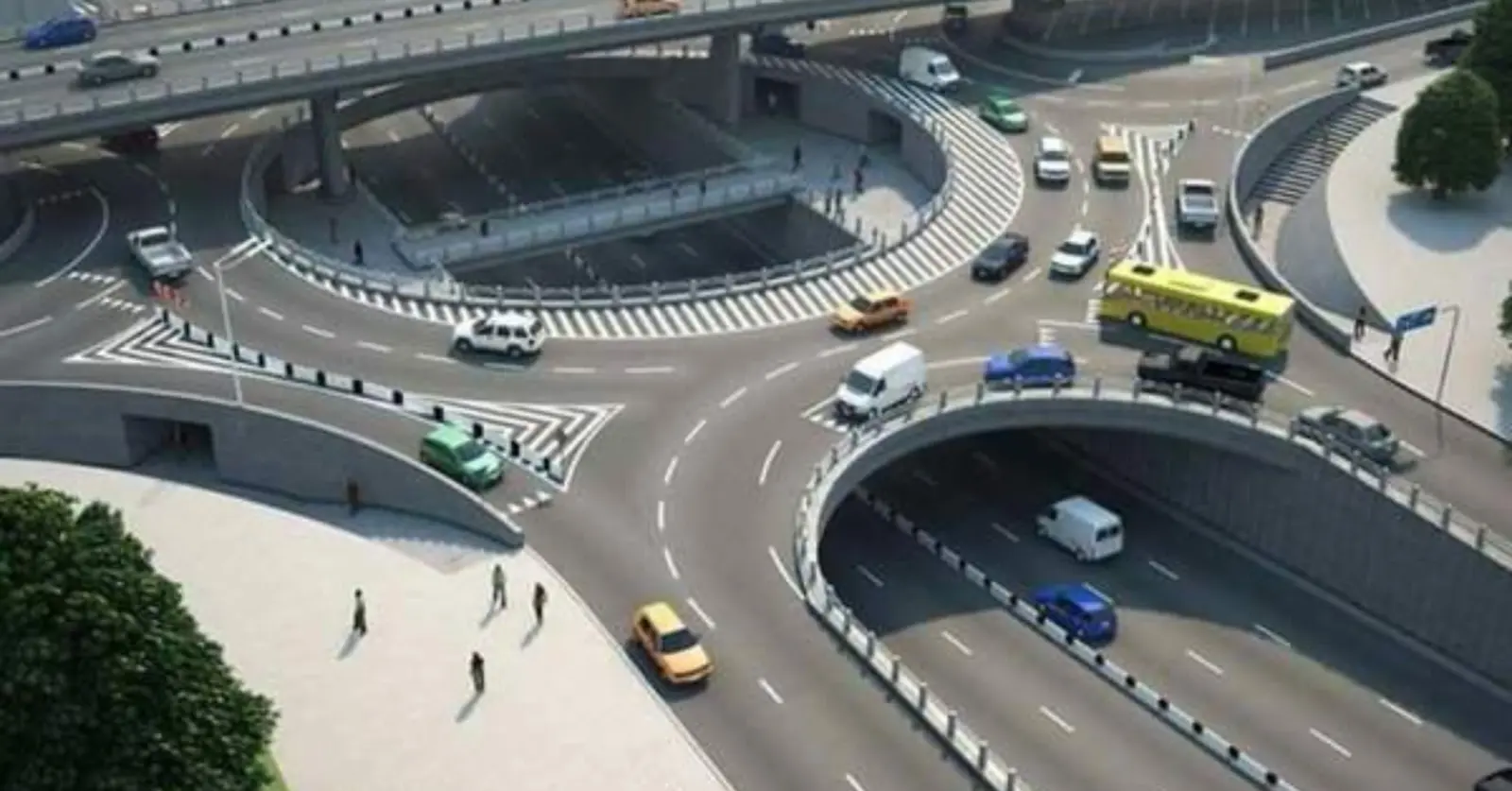 NAD Flyover Project Inspection in Visakhapatnam