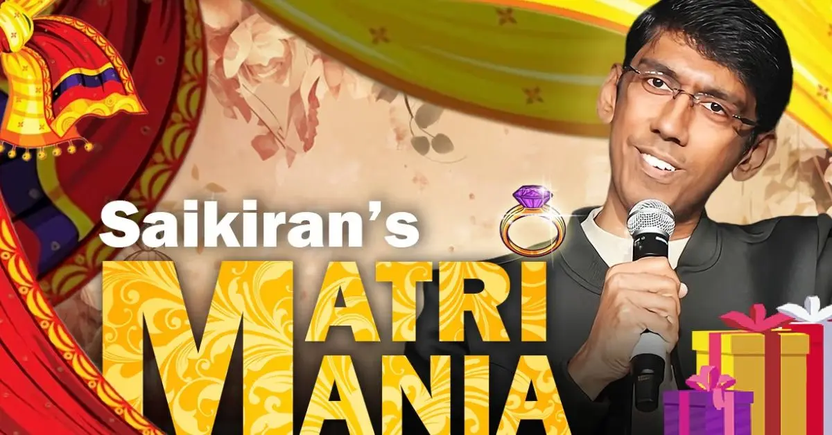 Stand-Up comedian Sai Kiran to perform in Vizag on THIS date