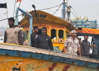 Nine fishermen, freed by Bangladesh, reach Vizag