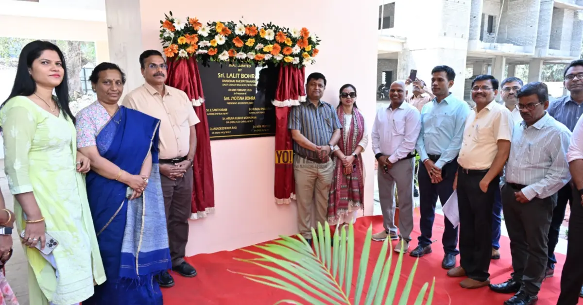News: Railway Officers Quarters in Visakhapatnam Inaugurated