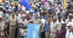 Helmet Safety Awareness Rally Held at Andhra University